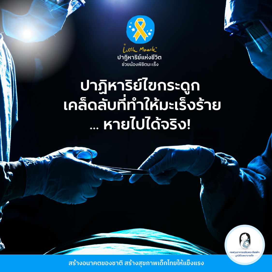 ปาฏิหาริย์ไขกระดูก: เคล็ดลับที่ทำให้มะเร็งร้าย... หายไปได้จริง!