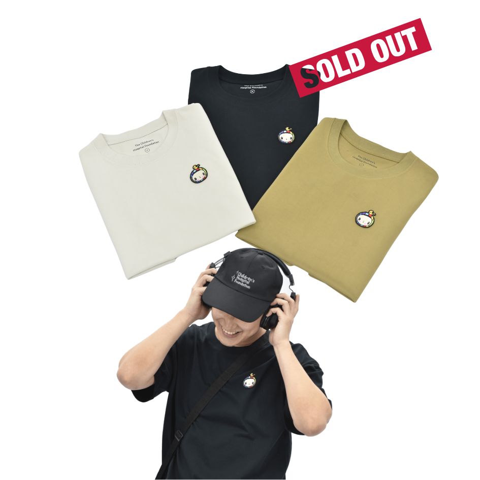 เสื้อยืด คอกลม Oversize (ลายปักหน้าโคคูน ) คูลจัด ต้องจัดไว้
