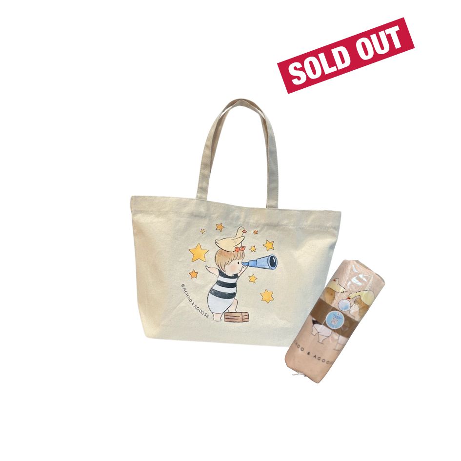กระเป๋า Tote Bag ผ้าแคนวาสACHOO & AGOOSE