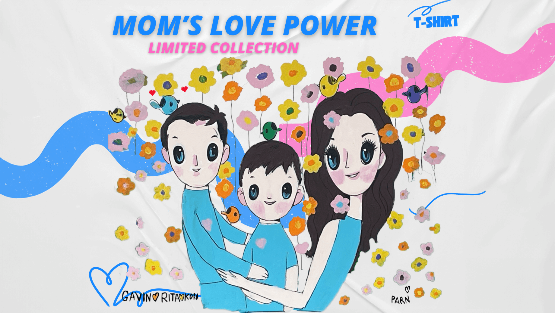 สนับสนุนของที่ระลึกมูลนิธิโรงพยาบาลเด็ก MOM'S Love Power Limited Collection